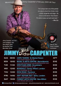 Jimmy Carpenter UK Tour